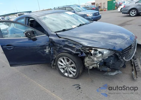 2015 Mazda Mazda3 S Touring из США, поврежденный, VIN JM1BM1L34F1219331